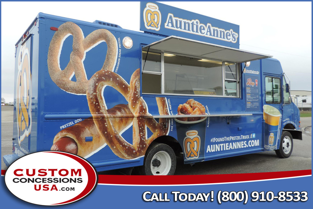 auntie annes pretzels food truck